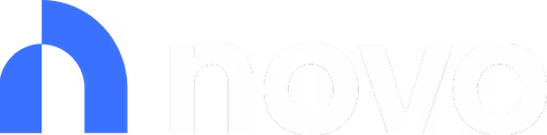 white novo logo