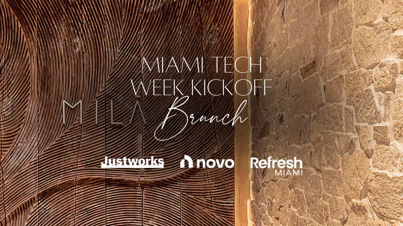 Miami Tech Week All-White Brunch at MILA