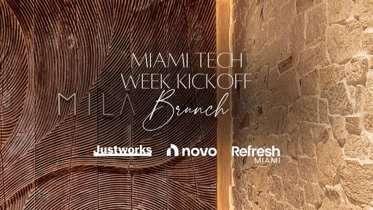 Miami Tech Week All-White Brunch at MILA