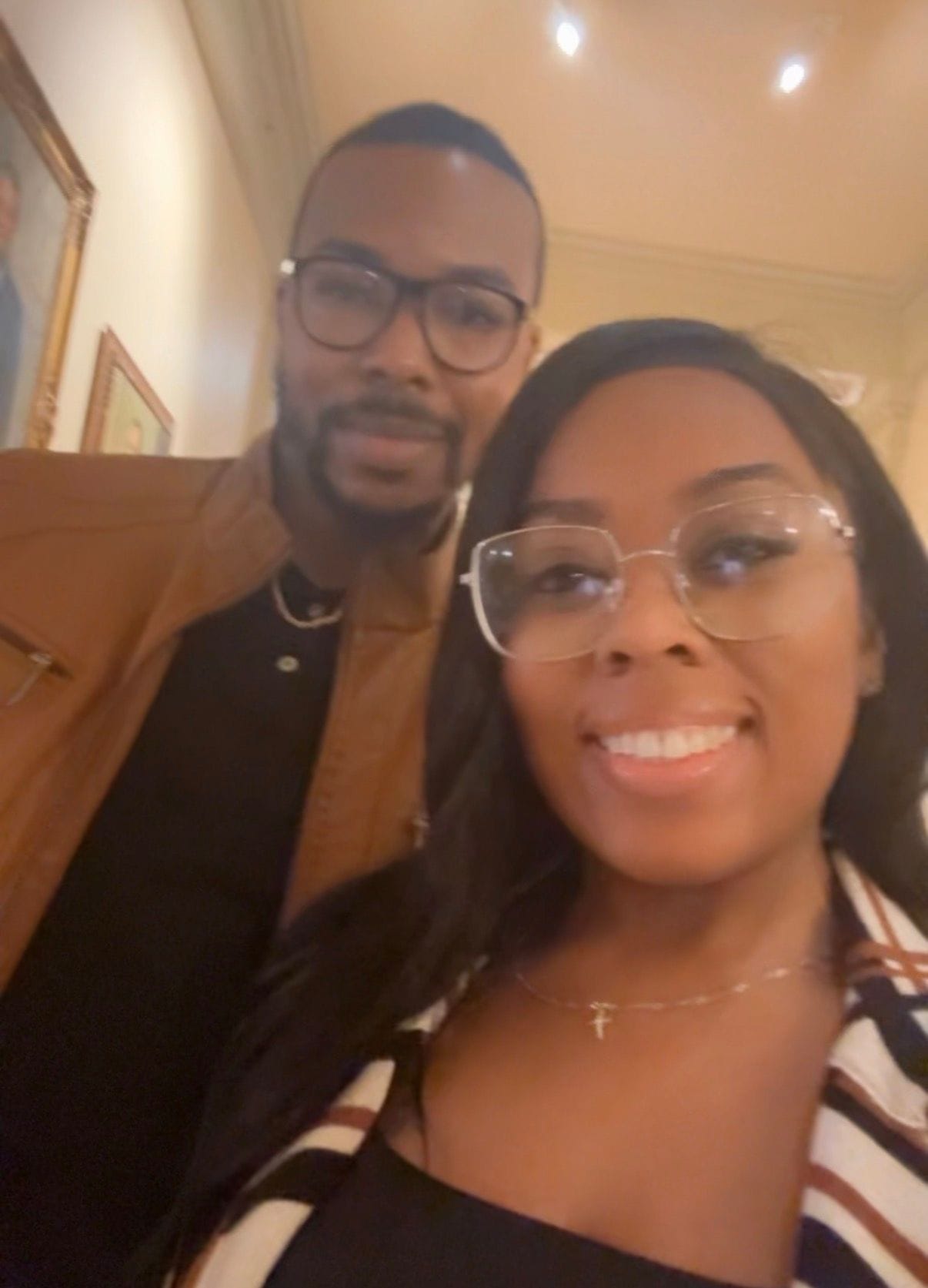 Chasty Wilson with her husband and business partner, Steven Wilson.